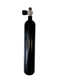 3L/ 230 bar cylinder with valve